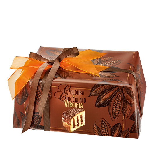 Colomba mit Schokoladencremefüllung